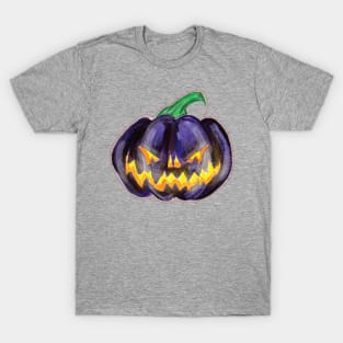 Halloween Evil Jack Pumpkin lantern T-Shirt